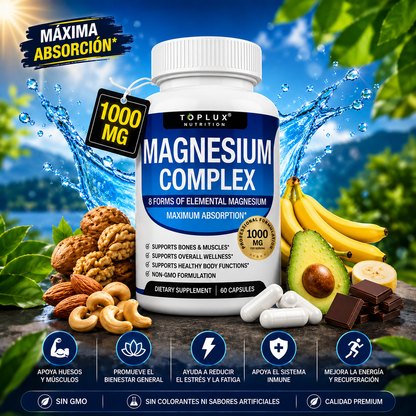 Magnesio Complex 8 Elementos 1000 MG