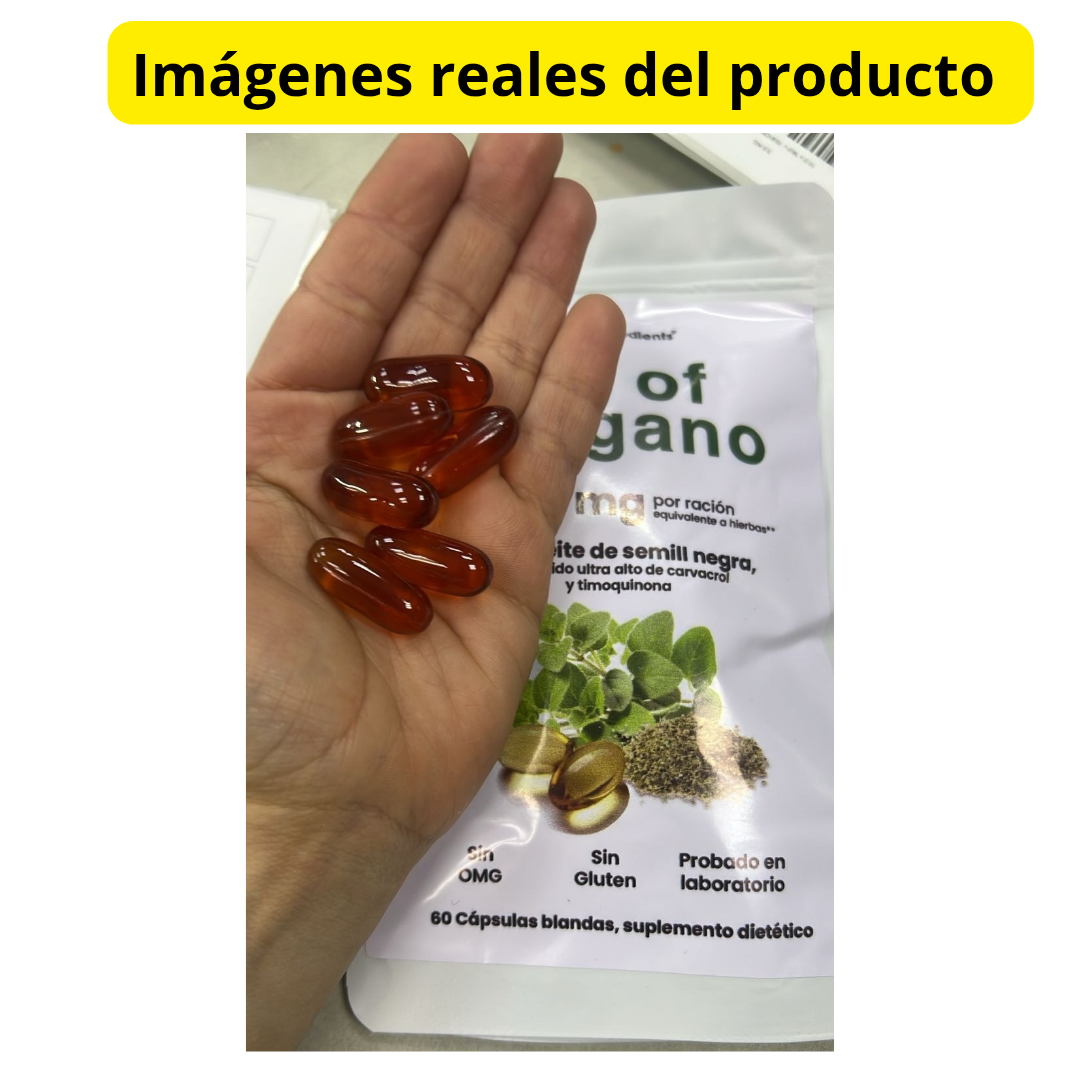 Aceite De Orégano 60 cáp.