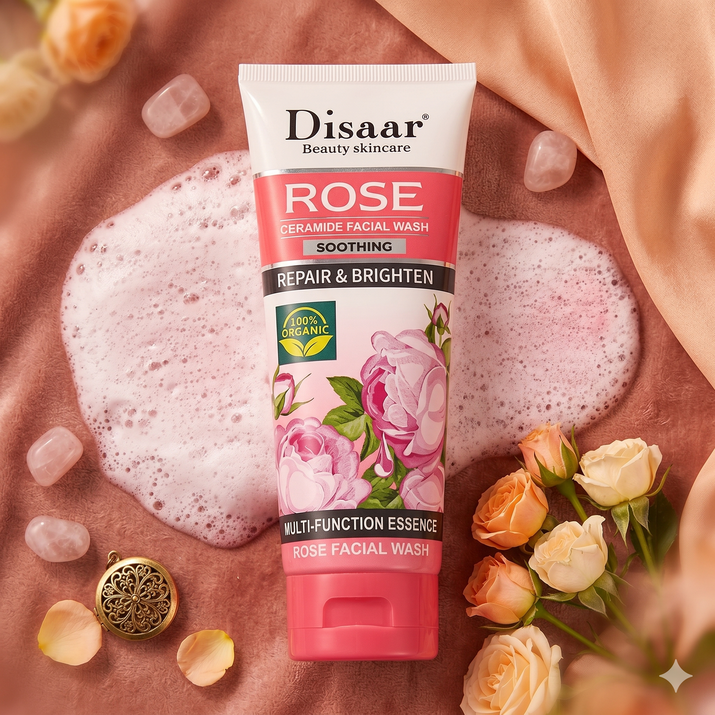 Kit Facial Disaar Rose Ceramide 5 Piezas