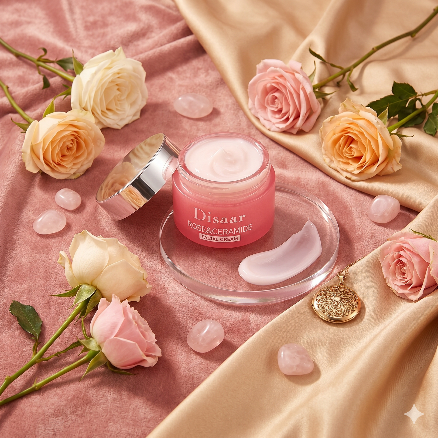 Kit Facial Disaar Rose Ceramide 5 Piezas
