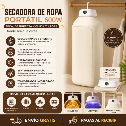 Secador de Ropa Portatil